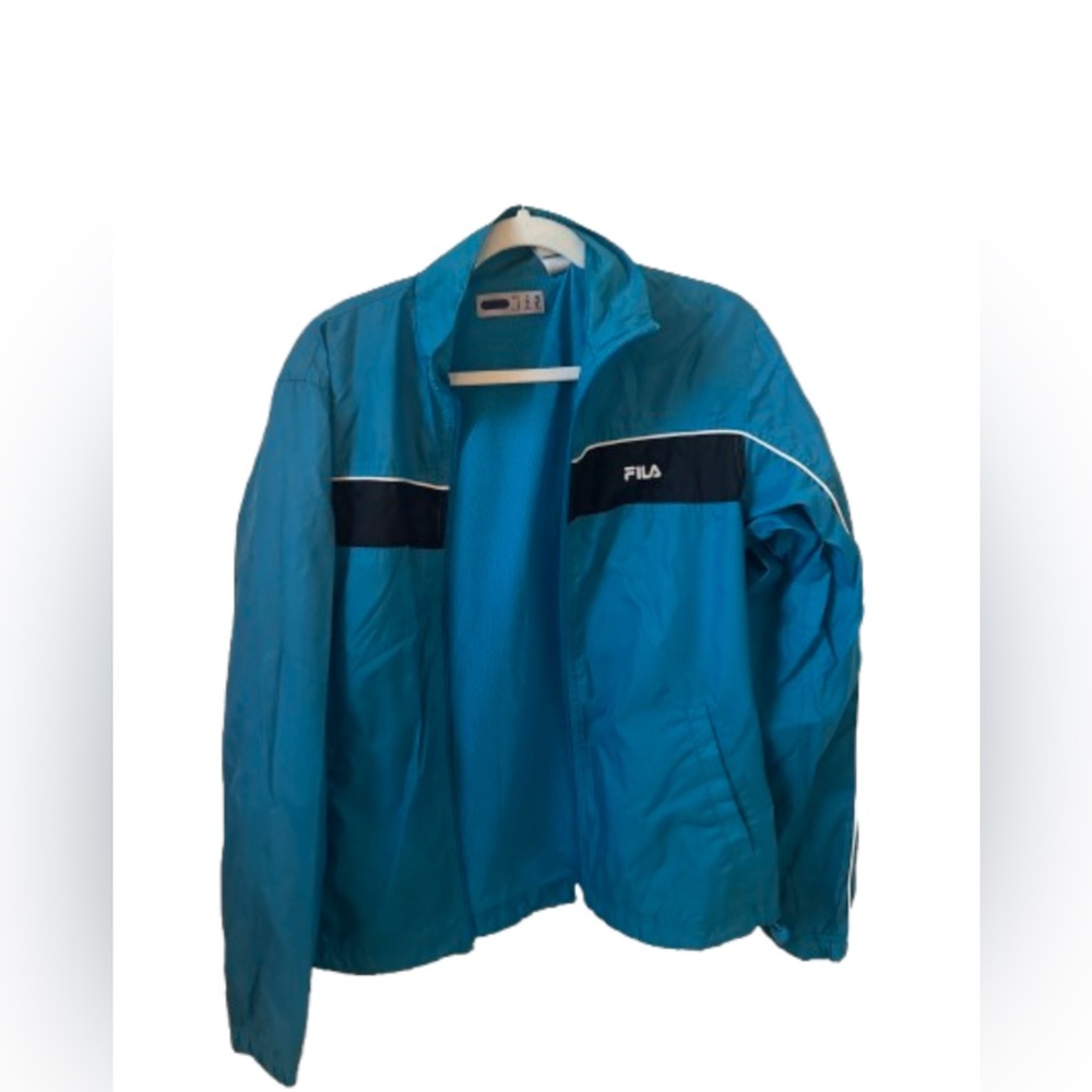 Blue Fila jacket size M